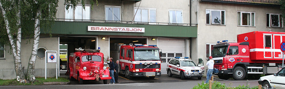 Siste utrykning fra Lillestrøm brannstasjon - 24. august 2006.